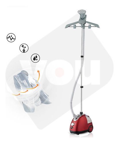 Plancha Vertical de Vapor Sokany 1800W | Elimina Arrugas Rápido | Depósito Grande y Placa XL Con Ruedas