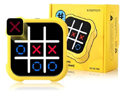 Juego Electrónico 3 en Raya Tic Tac Toe Portátil | Juguete Interactivo de Estrategia para Niños y Adultos