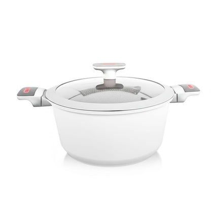 Set de Ollas Renahouse Germany 5 Piezas | Antiadherentes Premium | Libres de PFOA, Plomo y Metales Pesados | Batería de Cocina de Lujo