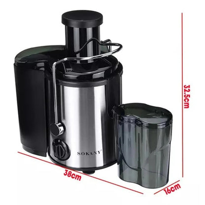 Extractor Jugos Automatico Frutas Verduras Sokany