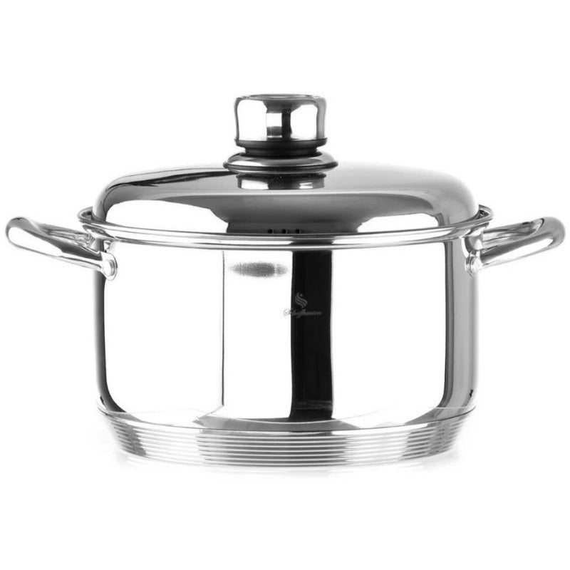 Bateria De Ollas Acero Inoxidable Schaffhausen Juego 13 Piezas