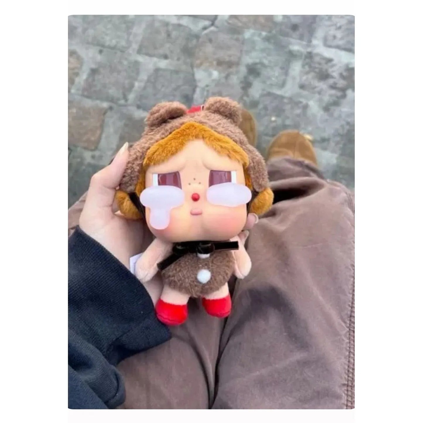 Llavero Peluche Muñeca Crybaby Crying Again Sorpresa