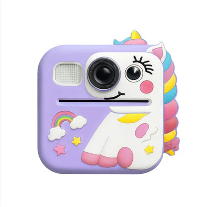 Cámara Fotos Video de Impresion Insstantanea para Niños Con Flash