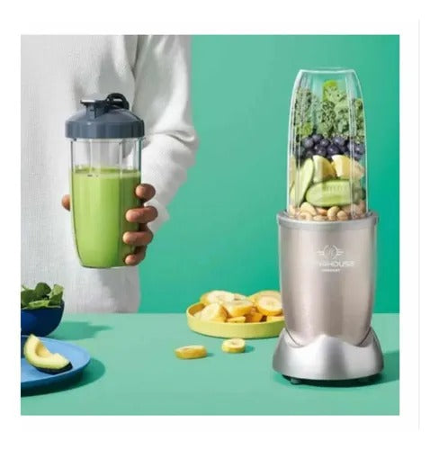 Licuadora Nutribullet Renahouse 1000W Vaso Grande 950ml + Accesorios