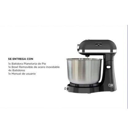 Batidora De Pie Gadnic Batidor Intercambiables 6 Velocidades